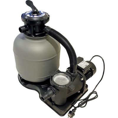 Sandfilteranlage KWAD "SH 8", grau (grau, schwarz), B:40,5cm L:54,5cm, Kunststoff, Materialmix, Filteranlagen, Pumpenleistung maximal 14 m³/h, Filterleistung 8 m³/h Image