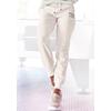 Jogginghose BUFFALO, Damen, Gr. 40/42, N-Gr, weiß, angeraute Sweatware, Obermaterial: 60% Baumwolle, 40% Polyester, unifarben, casual, bequem lang, Hosen, mit seitlichen Eingrifftaschen, Loungeanzug