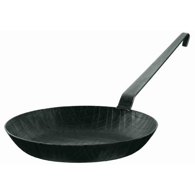Bratpfanne RÖSLE "Schmiedeeisern 1888", schwarz, H:4,5cm Ø:28cm, Pfannen, zum scharfen Anbraten, grill- und induktionsgeeignet, Made in Germany Image