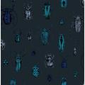 Vliestapete SUPERFRESCO EASY "Superfresco Easy Vliestapete Bugs Blau", blau, B:52m L:1005m, Vlies, Tapeten, Superfresco Easy Vliestapete Bugs Blau