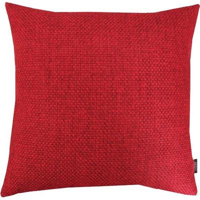 Dekokissen APELT "ANCONA" Gr. 2, rot (rot, unifarben), B:70cm L:70cm, Polyester, Dekokissen_Sitzkissen_Kissenhüllen, Kissenhülle ohne Füllung, 1 Stück Image