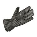 Motorradhandschuhe NERVE "Dark Leather" Handschuhe Gr. XL, schwarz Motorradhandschuhe