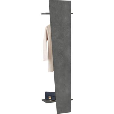 Garderobenpaneel INOSIGN "Vega", grau (zementfarben), B:40cm H:200cm T:30cm, Holzwerkstoff, Garderobenpaneele Image