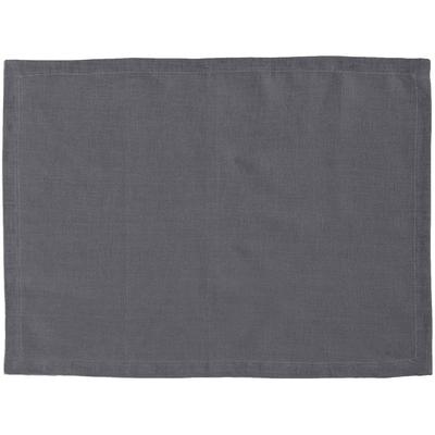 Platzset DDDDD "Cabin", grau (anthrazit), B:50cm L:35cm, Obermaterial: 100% Leinen, Platzsets, 50x35 cm Image