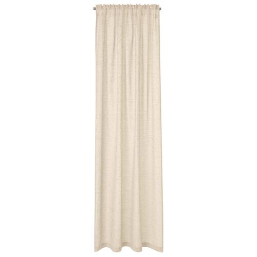 „Vorhang NEUTEX FOR YOU „“Vinetta““ Gardinen Gr. 245 cm, verdeckte Schlaufen, 137 cm, beige (sand) Verdeckte Schlaufen HxB: 245×137, Schal mit verdeckten“