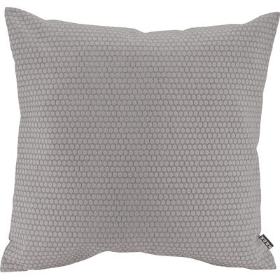 Dekokissen H.O.C.K. "Miss Dots Kissen", grau (taupe, gepunktet), B:50cm H:10cm L:50cm, Baumwolle, Polyester, Dekokissen_Sitzkissen_Kissenhüllen, mit Punkten, Kissenhülle mit Füllung, 1 Stück Image