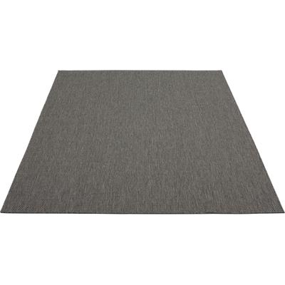Teppich MY HOME "Saylor" Gr. 1, grau (anthrazit), B:60cm H:5mm L:110cm, Kunstfaser, Teppiche, In- und Outdoor geeignet, Sisal-Optik, Wetterfest & UV-beständig Image