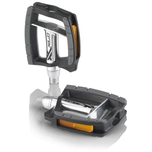 „Fahrradpedale XLC „“XLC Comfort Pedal PD-C09″“ silberfarben (silberfarben, schwarz) Fahrradpedale“