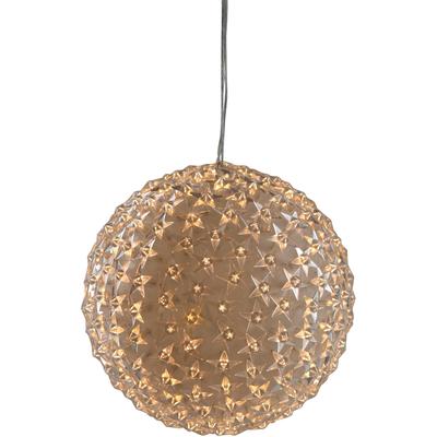 LED Dekolicht AM DESIGN, gold (goldfarben), Ø:25cm, Lampen, LED Kugel mit Sternen, Weihnachtsdeko aussen Image
