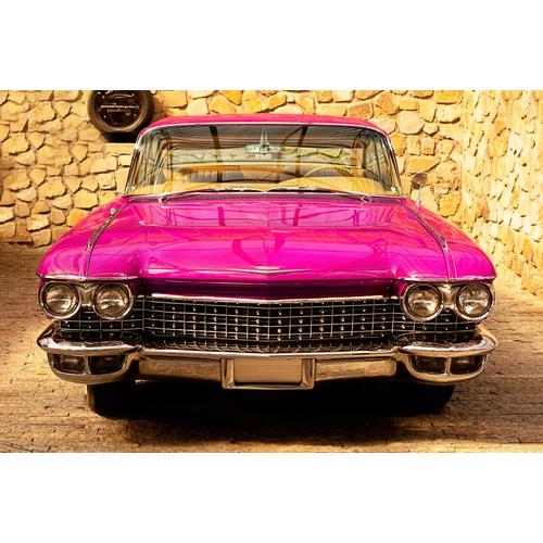 „PAPERMOON Fototapete „“Rosa oldtimer““ Tapeten Gr. B/L: 4,00 m x 2,60 m, Bahnen: 8 St., bunt Fototapeten“