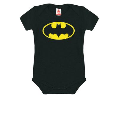 Body LOGOSHIRT "DC - Batman" Gr. 62, EURO-Größen, schwarz Baby Bodies mit lizenziertem Print