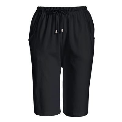Bermudas, Damen, Gr. 44, Normalgrößen, blau (marine), 95% Baumwolle, 5% Elasthan, unifarben, kurz, Hosen Image