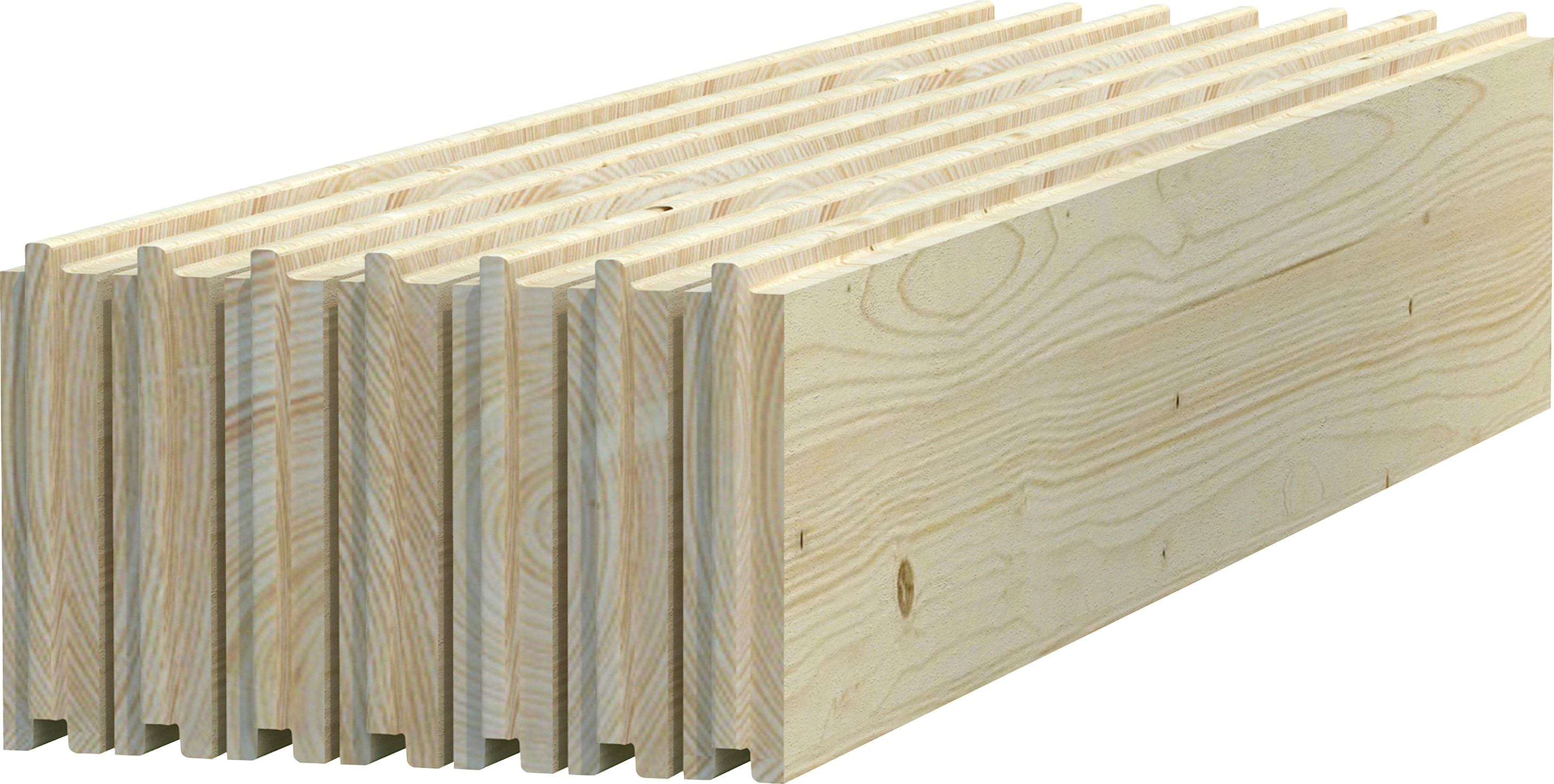 Gartenhaus-Fußboden PALMAKO, transparent, B:480cm H:1,9cm T:480cm, Holzwerkstoff, Gartenhaus-Fußböden, passend für Gartenhaus Britta 22,3 m2