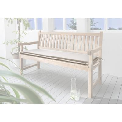 Bankauflage DESTINY "POLSTER", beige (natur), B:170cm T:45cm, Obermaterial: 100% Polyester. Füllung: 100% Polyurethan, Polsterauflagen, Polyester