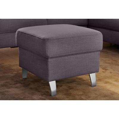 Hocker SIT & MORE "Arngast", grau (dunkelgrau), B:58cm H:48cm T:58cm, Luxus-Microfaser ALTARA NUBUCK (100% Polyester), Struktur (100% Polyester), Flachgewebe (90% Polyester; 10% Polyamid), Hocker Image