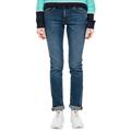 Slim-fit-Jeans QS "Catie Slim" Gr. 36, Länge 32, blau (blue denim medium32) Damen Jeans Röhrenjeans