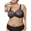 Minimizer-BH TRIUMPH "Contouring Sensation W01" Gr. 75, Cup E, beige (schwarz, creme) Damen BHs Bügel-BHs