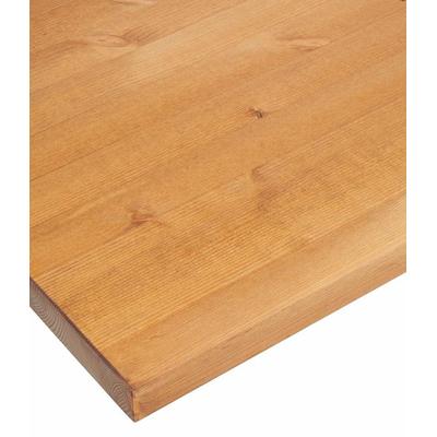 Arbeitsplatte HOME AFFAIRE "Oslo", gelb (honigfarben), B:250cm H:3,5cm T:60cm, Tischplatten Image