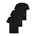 T-Shirt FRUIT OF THE LOOM Gr. 4XL (68/70), schwarz (schwarz, schwarz, schwarz) Herren Shirts T-Shirts