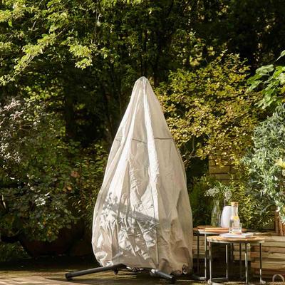 Gartenmöbel-Schutzhülle SIENA GARDEN "YOBAYA", grau, H:203cm L:115cm, Polyester, Planen