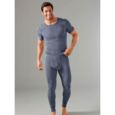 Lange Unterhose KINGS CLUB, Herren, Gr. 6, blau (blau, meliert), 100% Baumwolle, Unterhosen Image