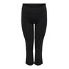 Jazzpants ONLY PLAY "ONPFOLD JAZZ PANTS", Damen, Gr. 52/54, N-Gr, schwarz, Jersey, Obermaterial: 92% Baumwolle, 8% Elasthan, unifarben, sportlich, bequem, Hosen, Große Größen