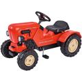 Trettraktor BIG "Porsche Diesel-Junior" Tretfahrzeuge rot (rot, schwarz) Kinder Trettraktor