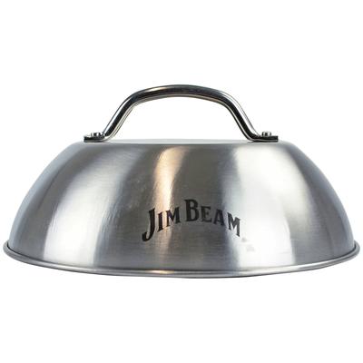 Deckel JIM BEAM BBQ, silber (edelstahlfarben), Ø:22cm, Edelstahl, Deckel, Grillhaube Ø 22 cm Image