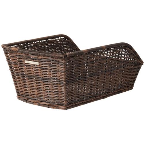 Fahrradkorb BASIL ""Hinterradkorb Basil "" Cento Rattan Look"" Taschen Gr. B/H/T: 42cm x 21cm x 25cm, braun