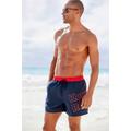 Badeshorts KANGAROOS "Adams" Gr. L (52), N-Gr, blau (marine) Herren Badehosen Badeshorts