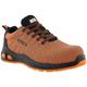 HEROCK Sicherheitsschuh "Titus S1P Niederige Sicherheitssneakers" Schuhe Gr. 46, orange Sicherheitsschuhe