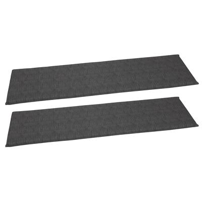 Bankauflage GO-DE, grau, B:220cm H:3,5cm T:25cm, Bezug: 70% Baumwolle, 30% Polyester, Polsterauflagen Image
