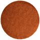 Teppich HOME AFFAIRE "Shaggy 30" Teppiche Gr. Ø 190 cm, 30 mm, 1 St., rosegold (kupfer) Esszimmerteppiche