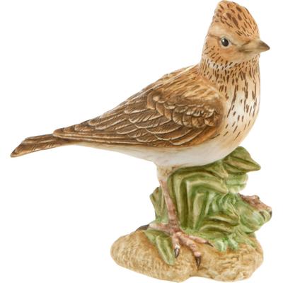 Sammelfigur GOEBEL "Beauty of Natur", braun (braun, grün), B:5,5cm H:9,5cm T:10,5cm, Porzellan, Dekofiguren, Vogel des J