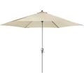 Sonnenschirm DOPPLER Standschirme beige (natur) Sonnenschirme UV-beständig, Ø320 cm, Höhe: 251 cm