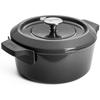 Kochtopf WOLL "Iron", grau, H:11cm Ø:24cm, Töpfe, Ø 24 cm, Induktion