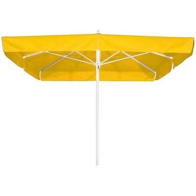 Marktschirm SCHNEIDER SCHIRME "Quadro", gelb, Obermaterial: 100% Polyester, Standschirme, BxL: 300x300 cm, Aluminium/Polyester