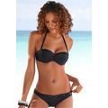 Bügel-Bandeau-Bikini BRUNO BANANI Gr. 38, Cup D, schwarz Damen Bikini-Sets Ocean Blue