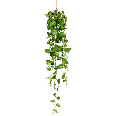 Kunstranke CREATIV GREEN "Philodendron-Hängezopf", grün, H:95cm, Kunststoff, Kunstpflanzen Image