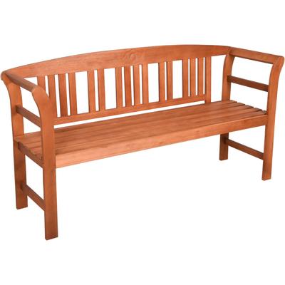 Gartenbank GARDEN PLEASURE "Harland, TOPSELLER", braun, B:157cm H:82,2cm T:45cm, Holz, Sitzbänke Image