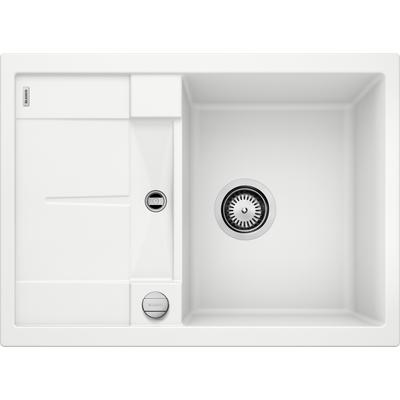 Granitspüle BLANCO "METRA 45 S Compact", weiß, B:68cm, Verbundwerkstoff, Küchenspülen, aus SILGRANIT