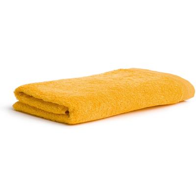 Badetuch MÖVE "Superwuschel", gold (goldfarben), B:80cm L:150cm, Walkfrottee, Baumwolle, Handtücher (Packung), Badetuch mit Bordüre, 100% Premium Cotton Baumwolle, einfarbig, weich Image