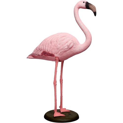 "Teichfigur UBBINK ""Flamingo"" Teichdeko Gr. B/H/T: 55 cm x 90 cm x 20 cm, rosa Teichdekoration"