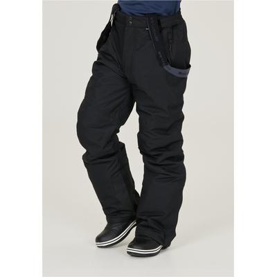 Skihose WHISTLER "Fairfax", Kinder, Gr. 128, EURO-Größen, schwarz, 100% Polyester, unifarben, sportlich, lang, Hosen, mit wind- und wasserdichter Funktionsmembran