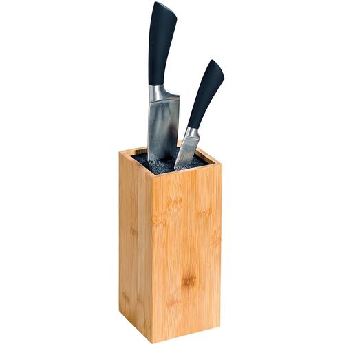 Messerblock KESPER FOR KITCHEN & HOME Messerblöcke beige (natur) Messerblock Messerblöcke mit Messer aus Bambus, unbestückt