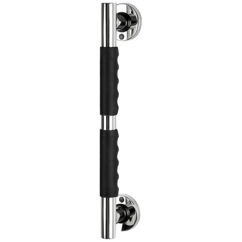 „Wandgriff RIDDER „“Haltegriff Ken M““ Haltegriffe schwarz (chromfarben, schwarz) Barrierefreies Bad Länge: 45 cm“