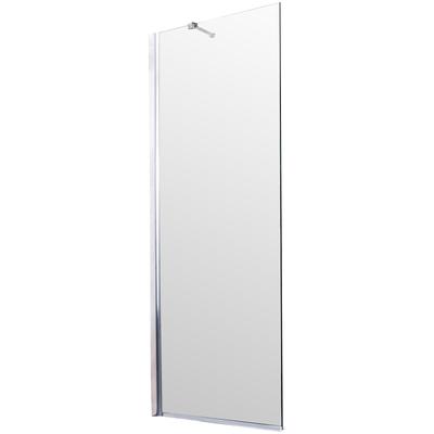 Duschwand SANOTECHNIK "Sanoflex Young", grau (chromfarben), B:75cm H:195cm, Duschwände, Glas