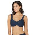 Bustier-Bikini-Top FEEL GOOD Gr. 44, Cup C, blau (marine) Damen Bikini-Oberteile Bikini-Oberteil Ocean Blue Bikinis