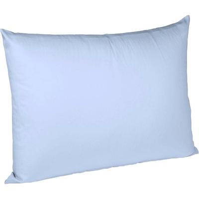 Kissenbezüge FLEURESSE "Colours", blau (bleu), B:40cm L:60cm, Interlock-Jersey, Obermaterial: 100% Baumwolle, Kissenbezüge, edler, bügelfreier Interlock-Jersey aus 100% Baumwolle Image