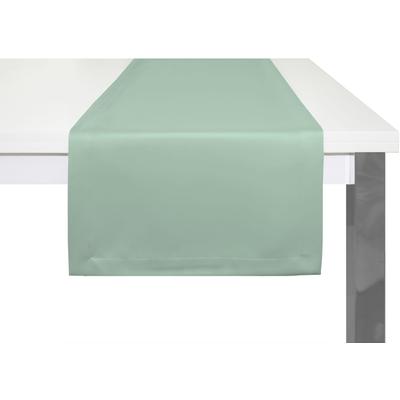 Tischläufer WIRTH "NEWBURY" Gr. 1, grün (mint), B:50cm L:150cm, Polyester, Baumwolle, Tischdecken Image
